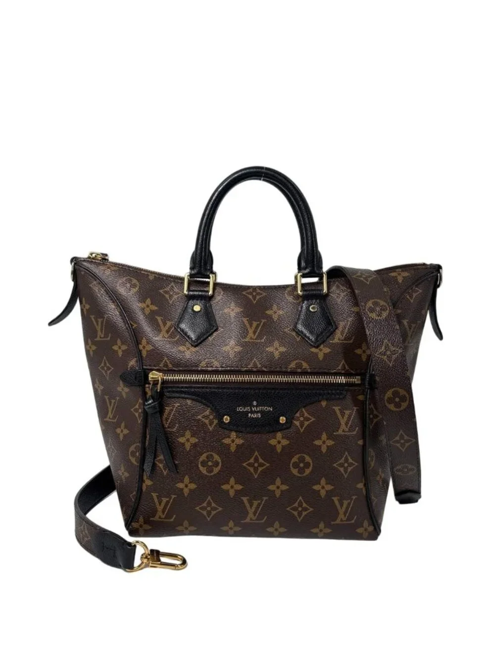 Louis Vuitton Monogram Macassar Tournelle PM Handbag